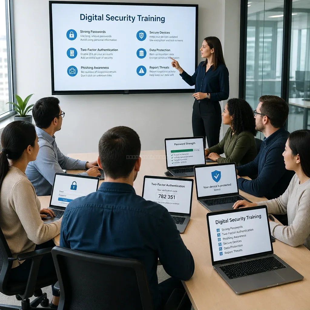 Trening digitalne sigurnosti za timove